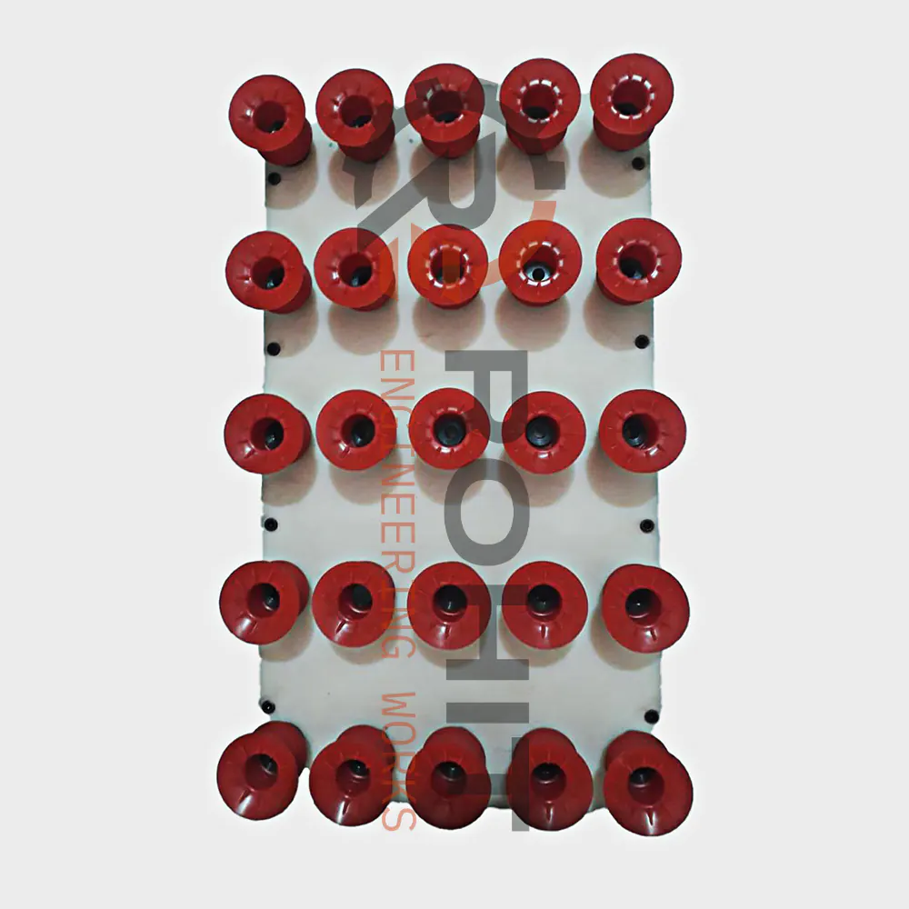 Soap Vacuum Cup Assembly Red 25pcs Top View